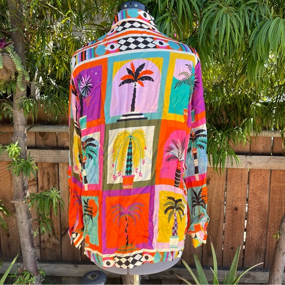 Wild Shirt Bonaventure Beldi Palm Tree Shirt size 1 - Picture 8 of 13